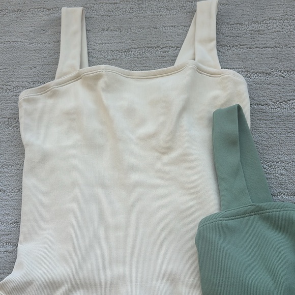 Bodysuits- Ribbed Strappy - Picture 3 of 7